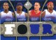 2009-10 SP Game Used Fabric Foursome 125 #F4IWPS Tayshaun Prince/ Allen Iverson/ Rasheed Wallace/ Rodney Stuckey
