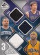 2009-10 SP Game Used 3 Star Swatches #3STUW Jamaal Tinsley/ Beno Udrih/ Deron Williams
