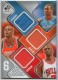 2009-10 SP Game Used Six Star Swatches #6SOHDGHI Emeka Okafor/ Ben Gordon/ Luol Deng/ Andre Iguodala/ Dwight Howard/ Devin Harris