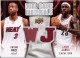 2009-10 Upper Deck Game Materials Dual #DGJW Dwyane Wade/ LeBron James