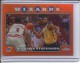 2008-09 Topps Chrome Refractors Orange #37 DeShawn Stevenson - Quantity: 1 - Owned by: middit 
