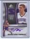 2009-10 SP Game Used Signature Fabrics #SFHA Spencer Hawes - Quantity: 1 - Owned by: BKBcards4ever 