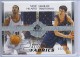 2003-04 SP Game Used Authentic Fabrics Dual #NHNTJ Nene/Nikoloz Tskitishvili - Quantity: 1 - Owned by: TrFstPtch 