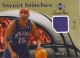 2006-07 Sweet Shot Stitches Gold #VC Vince Carter