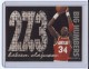 1994-95 Hoops Big Numbers #BN3 Hakeem Olajuwon - Quantity: 1 - BV: $4.00 - Owned by: BKBcards4ever 