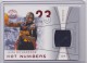 2003-04 Flair Final Edition Hot Numbers Jerseys 125 #JR Jason Richardson