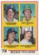 1978 Topps #709 Rookie Pitchers/ Steve Burke / Matt Keough / Lance Rautzhan / Dan Schatzeder
