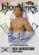 2012 Finest UFC Bloodlines Autographs #BLBH Ben Henderson