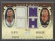 2008-09 Upper Deck Premier Remnants Quad Team Initials #PR4LM Rashard Lewis/ Shawn Marion
