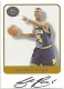 2001 Greats Of The Game Autographs #50 Jalen Rose