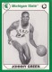 1990-91 Michigan State Collegiate Collection 200 #128 Johnny Green BK