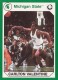 1990-91 Michigan State Collegiate Collection 200 #149 Carlton Valentine - Quantity: 1 - Owned by: Djarum 