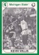 1990-91 Michigan State Collegiate Collection 200 #163 Kevin Willis BK - Quantity: 1 - Owned by: Djarum 