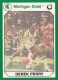 1990-91 Michigan State Collegiate Collection 200 #169 Derek Perry - Quantity: 1 - Owned by: Djarum 