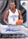 2009-10 SP Game Used SIGnificance #SKW Kyle Weaver