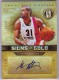 2011-12 Gold Standard Signs Of Gold #69 Shane Battier