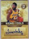 2011-12 Gold Standard Signs Of Gold #98 James Worthy