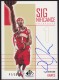2002-03 SP Game Used SIGnificance Gold #DJ DerMarr Johnson - Quantity: 1 - Owned by: MJFan 