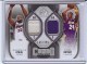 2009-10 SP Game Used Combo Materials #CMBS Kobe Bryant/ Shaquille O