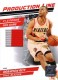 2010-11 Donruss Production Line Materials Prime #12 Brandon Roy