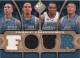 2009-10 SP Game Used Fabric Foursome 35 #F4TJFS Al Jefferson/ Sebastian Telfair/ Randy Foye/ Craig Smith