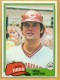 1981 Topps #21 Ron Oester
