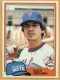 1981 Topps #23 Alex Trevino