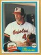 1981 Topps #91 Tim Stoddard DP