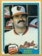 1981 Topps #101 Benny Ayala