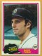 1981 Topps #102 Dave Tobik