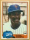 1981 Topps #151 Claudell Washington