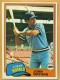 1981 Topps #157 John Wathan