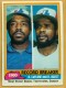 1981 Topps #204 Ron LeFlore RB/ Rodney Scott