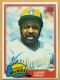 1981 Topps #215 Larry Hisle