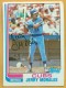 1982 Topps #33 Jerry Morales