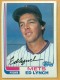 1982 Topps #121 Ed Lynch