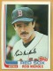 1982 Topps #124 Reid Nichols - Quantity: 1 - BV: $0.33 - Owned by: Algae 