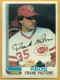 1982 Topps #128 Frank Pastore - Quantity: 1 - BV: $0.32 - Owned by: Algae 