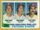 1982 Topps #231 Mark Davis / Bob Dernier / Ozzie Virgil