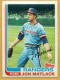 1982 Topps #239 Jon Matlack
