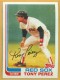 1982 Topps #255 Tony Perez