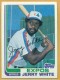 1982 Topps #386 Jerry White - Quantity: 1 - BV: $0.32 - Owned by: Algae 