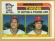 1982 Topps #396 John Castino/ Fernando Arroyo - Quantity: 1 - BV: $0.46 - Owned by: Algae 