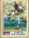 1982 Topps #399 Pat Zachry - Quantity: 1 - BV: $0.32 - Owned by: Algae 