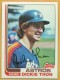 1982 Topps #404 Dickie Thon - Quantity: 2 - BV: $0.31 - Owned by: Algae 