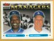 1993 Topps #507 Hal McRae MG/ Tom Lasorda MG