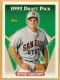 1993 Topps #518 Benji Grigsby / (Misspelled Bengi/ On Card Front)
