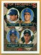 1993 Topps #701 Mike Piazza/ Brook Fordyce/ Carlos Delgado/ Donnie Leshnock
