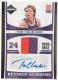 2011-12 Limited Retired Numbers Prime Materials Signatures #16 Tom Chambers