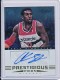 2012-13 Prestige Prestigious Picks Signatures #17 Chris Singleton